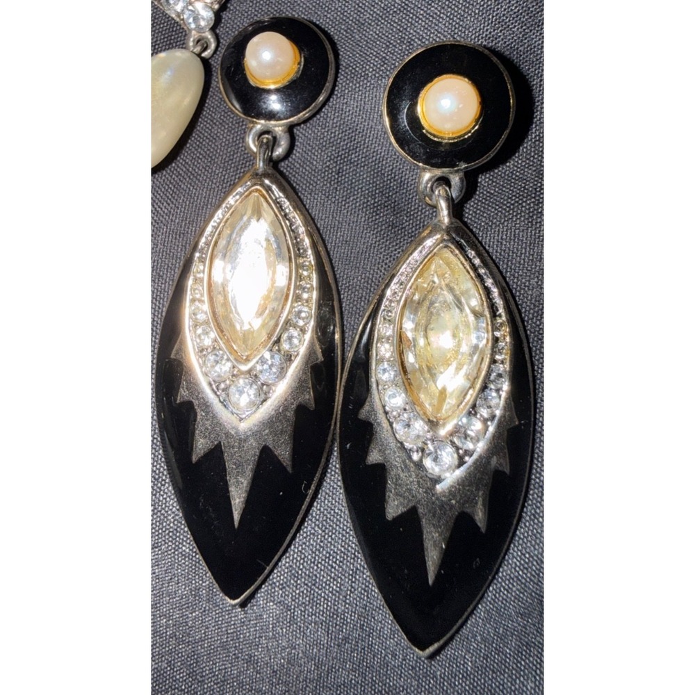Vintage earring lot pierced